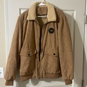 One of the best bomber jackets I’ve ever came across! Fleece inside made to last